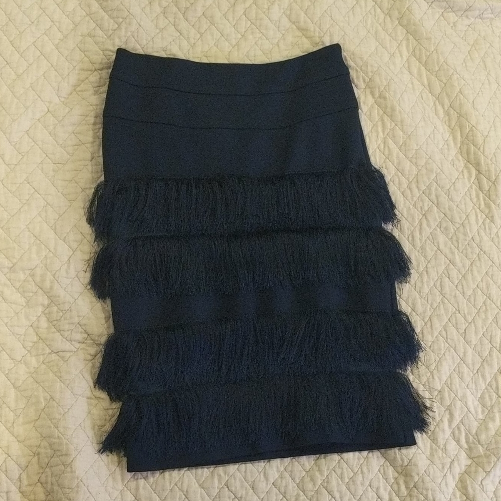 Anthropologie Navy Skirt size 2
